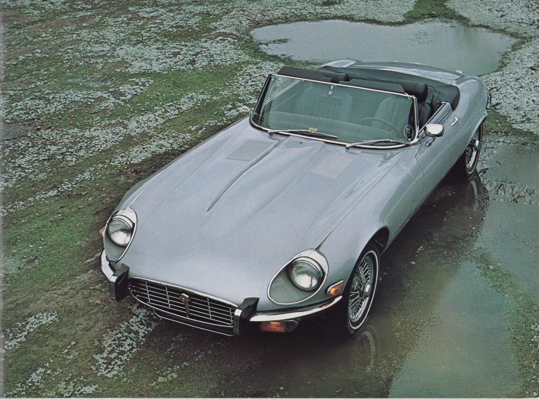 Jaguar V-12 E-Type Brochure 1973