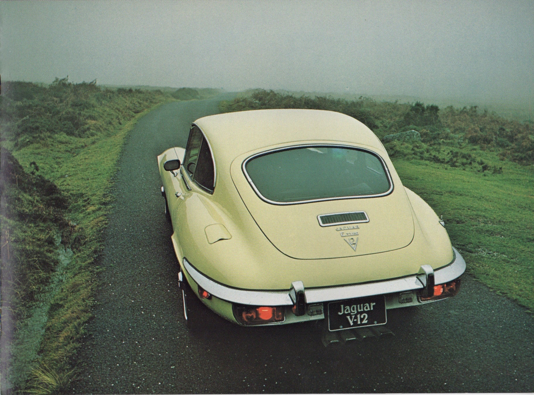 Jaguar V-12 E-Type Brochure 1973