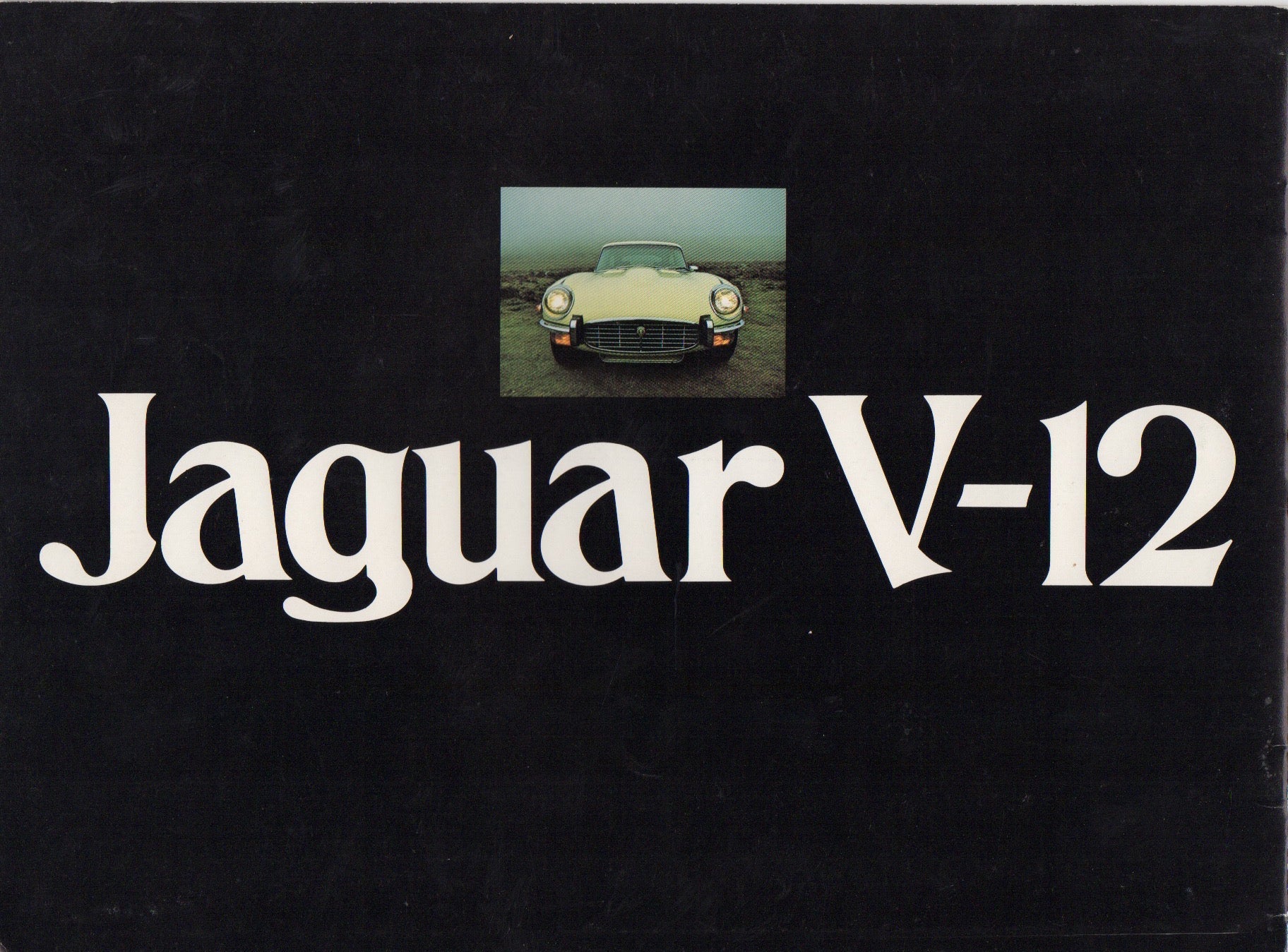 Jaguar V-12 E-Type Brochure 1973