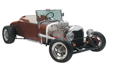 1927 ford roadster, quarter shot