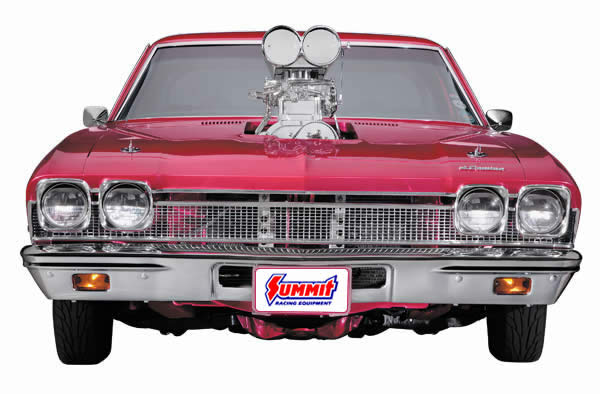 1968 Chevy El Camino Front, with blown big block