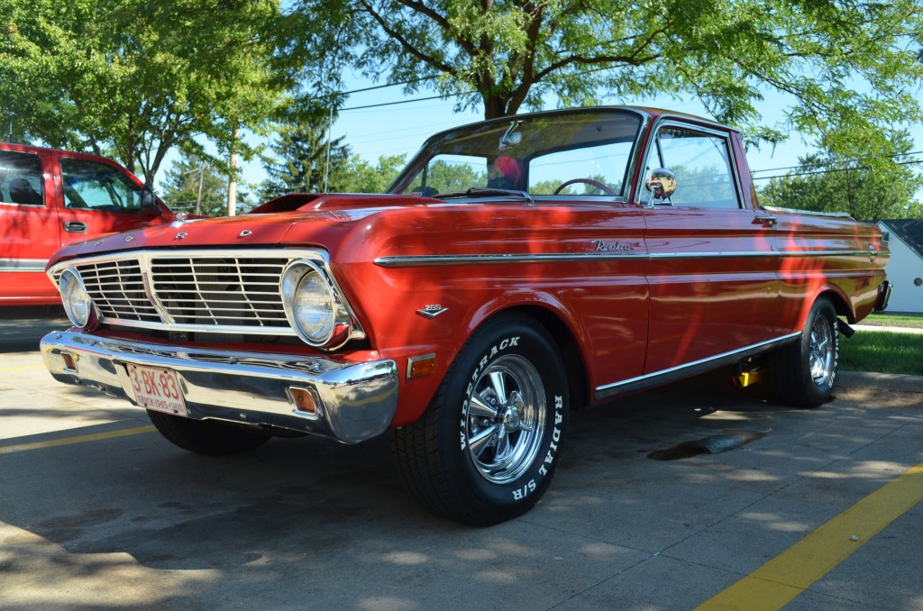 1965 Ford Falcon Ranchero, front 3_4