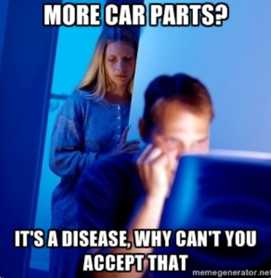 car parts meme