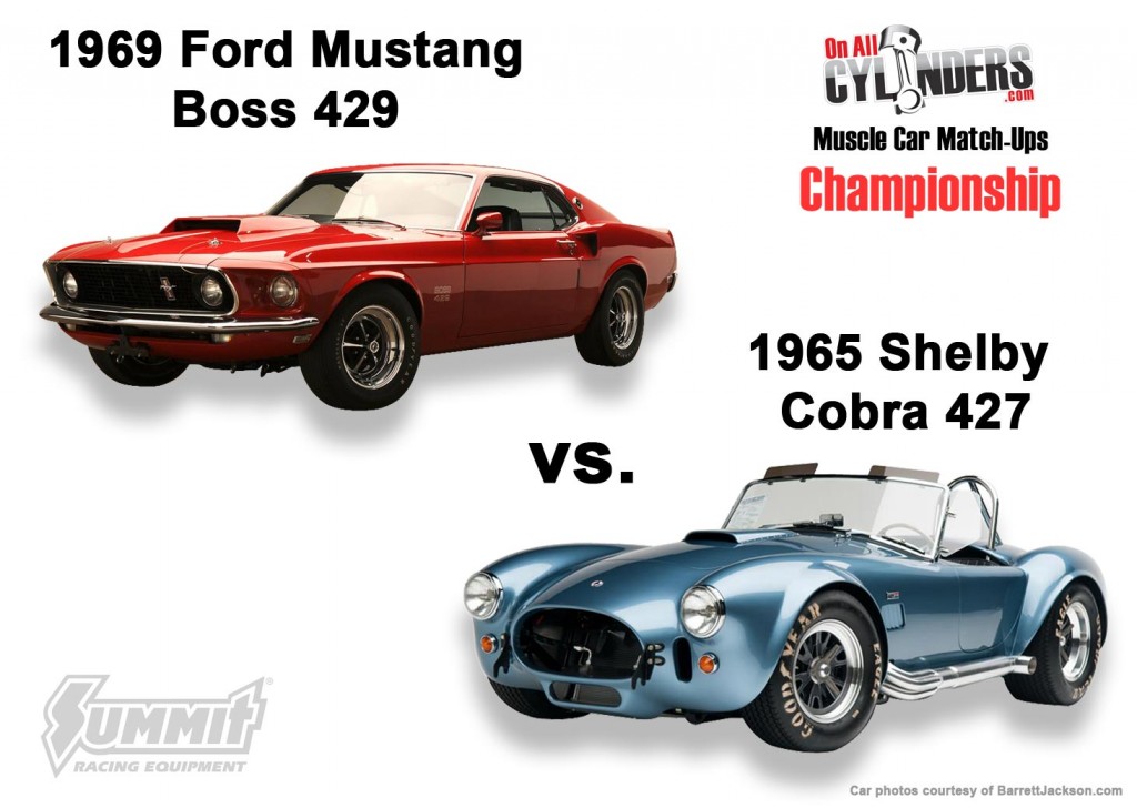 2013 Muscle Car Matchup Final artwork