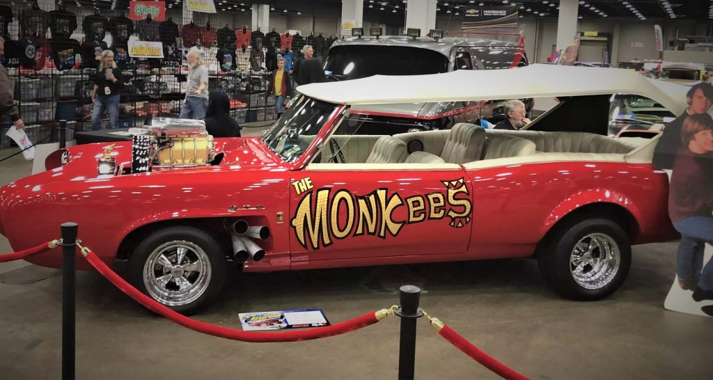 Original Monkee Mobile Pontiac GTO Custom from Monkees TV Series