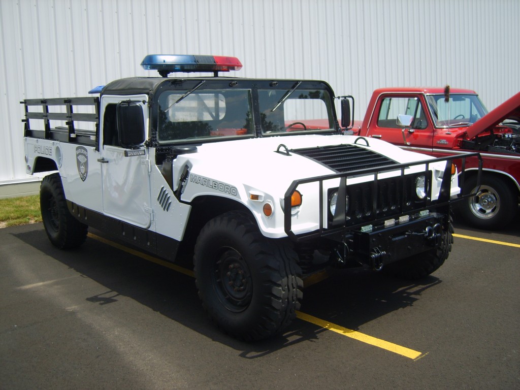 Police Humvee