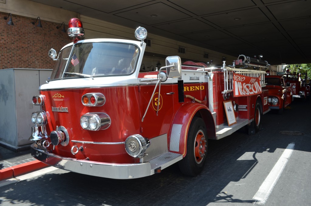 Vintage American LaFrance Fire Truck at Hot August Nights 2013