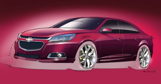 chevy ss sedan SEMA concept render