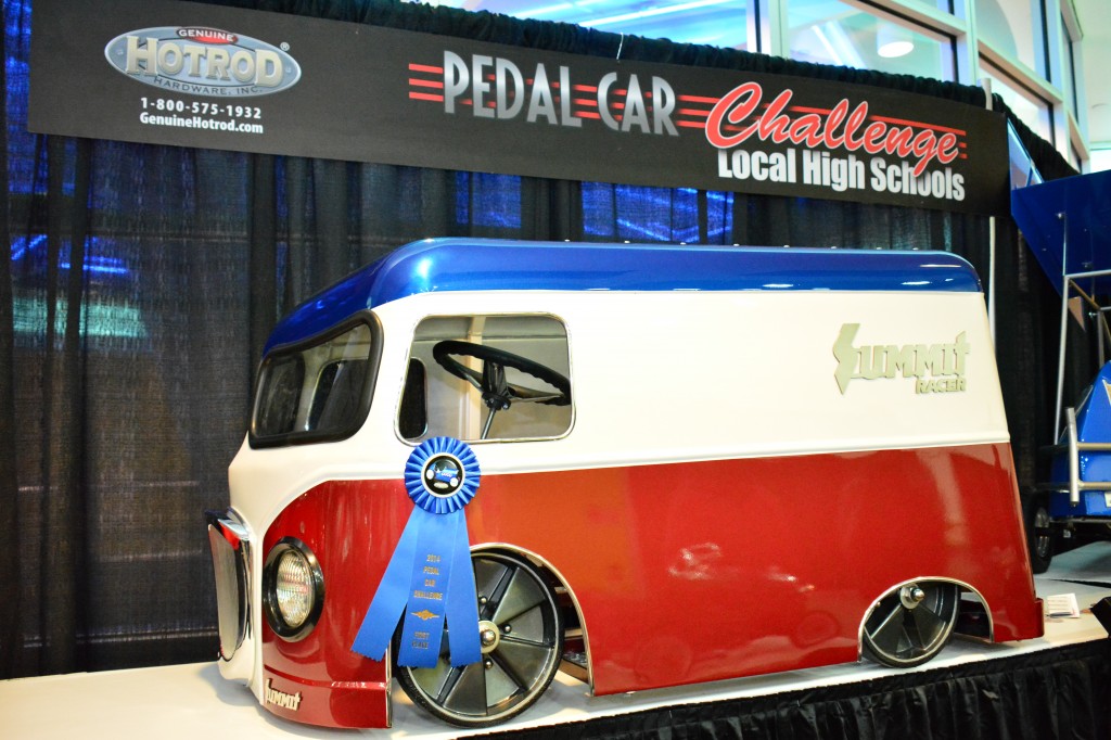 custom summit racing delivery van custom pedal car