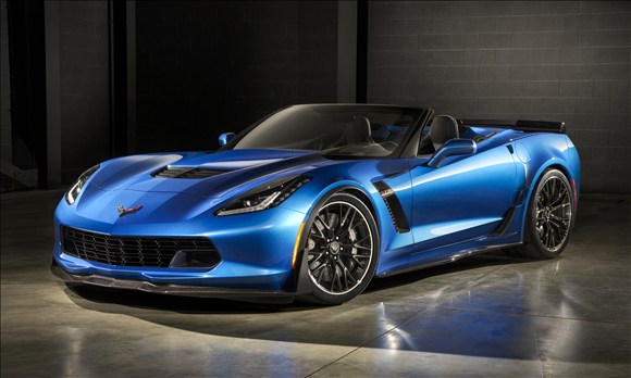 blue c7 corvette teaser photo