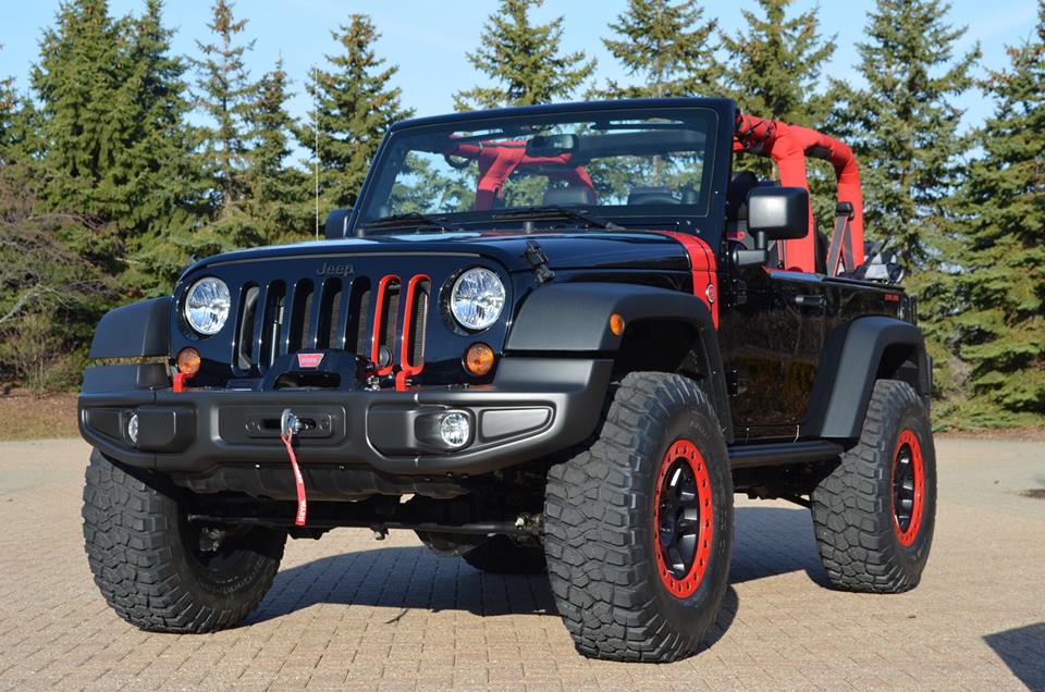 Jeep Wrangler Level Red Concept