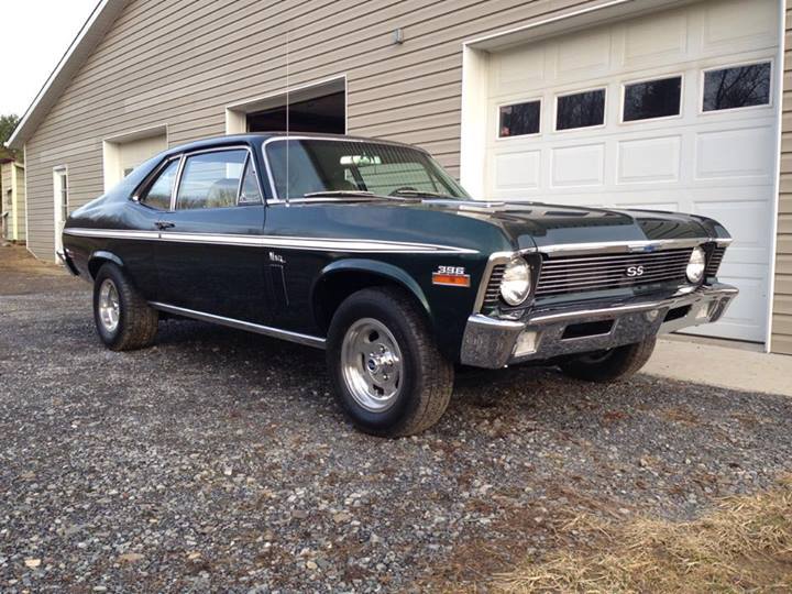 Chevy Nova with ss 396 engine