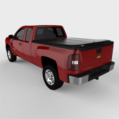 undercover tonneau cover on a chevy Silverado