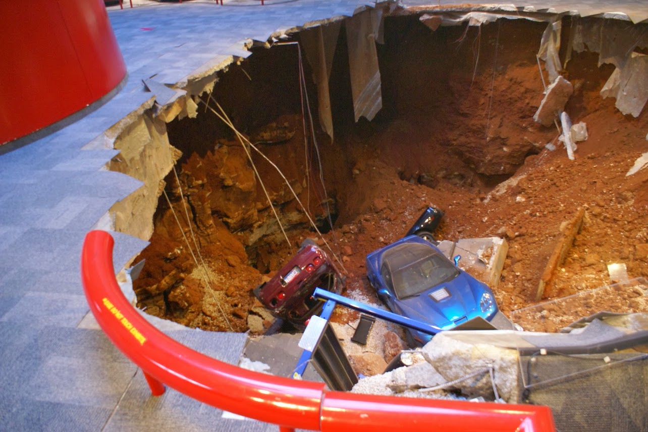 corvette sinkhole