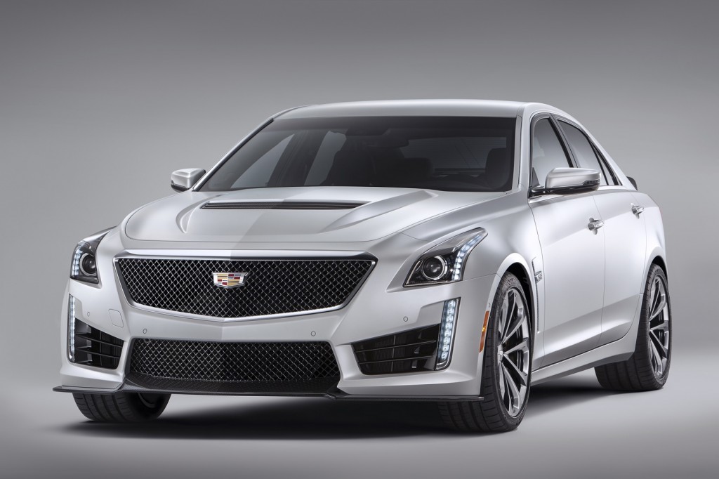 2016 Cadillac CTS-V, front view