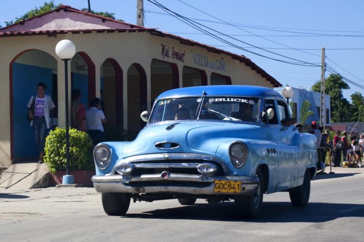 old cars driven on streets of cuba