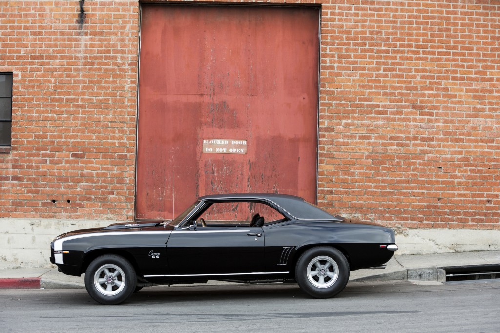 side profile view of a 1969 baldwin motion tribute camaro