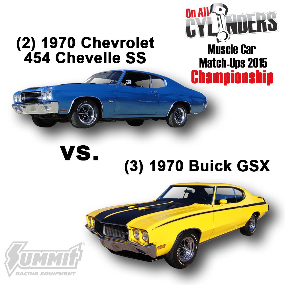 2015 muscle car match up bracket artwork