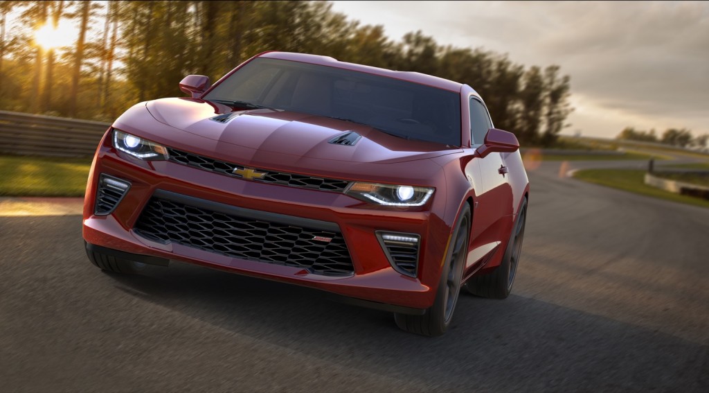 2016 Chevrolet Camaro, front view