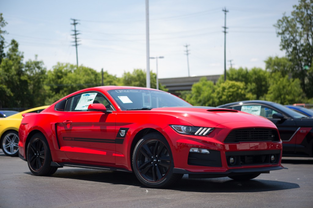 military ford Mustang edition from Roush