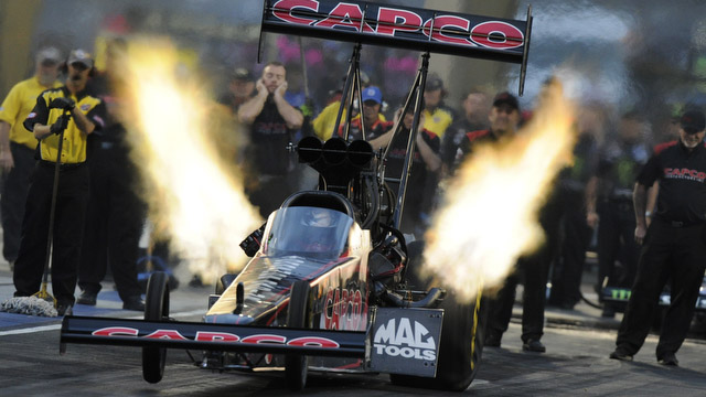 steve torrence dragster launch