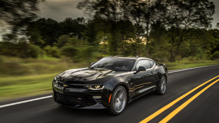 2016 Chevy Camaro SS black