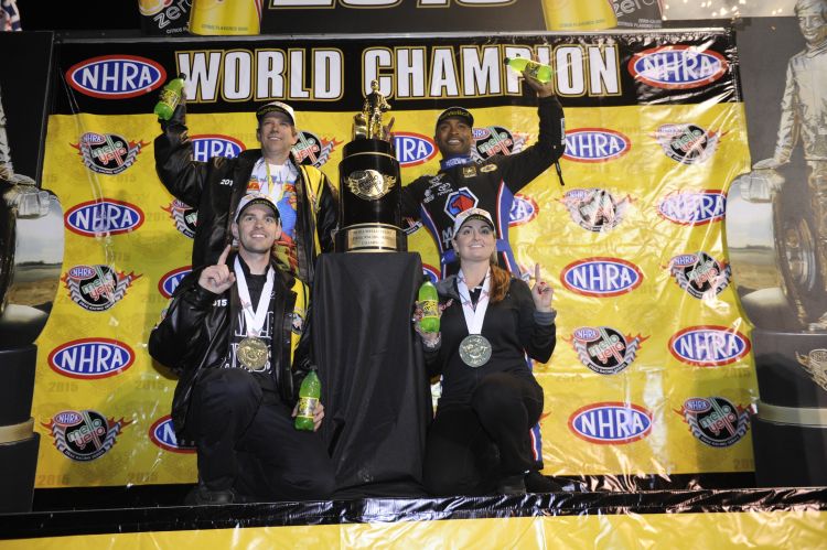 2015 nhra pomona winners circle