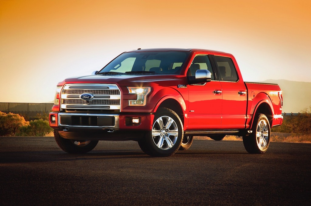 ford f150 super crew pickup truck