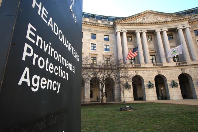 epa building sign at headquarters