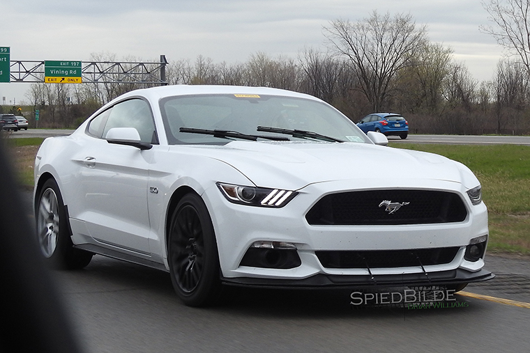 2018 mustang spy shot