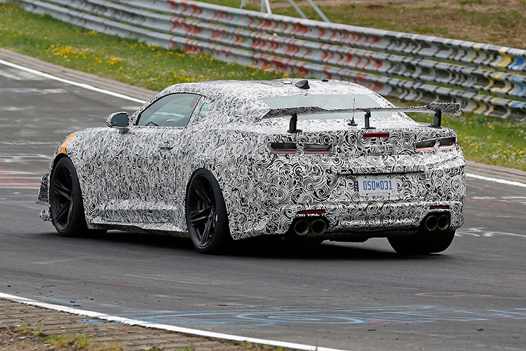 2017 Chevy Camaro Z28 spy shot