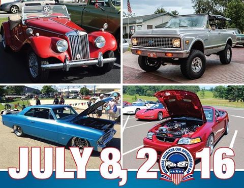 2016 collector car appreciation day banner