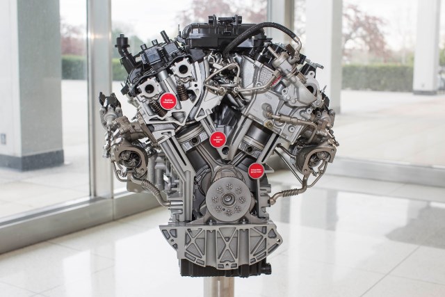 ecoboost engine on stand