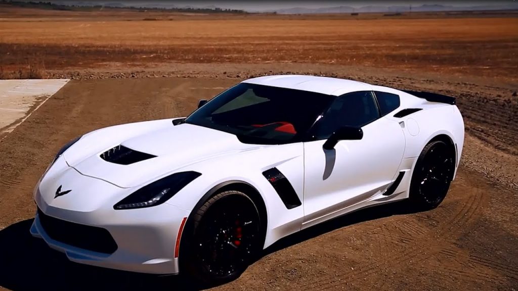 white c7 corvette stingray