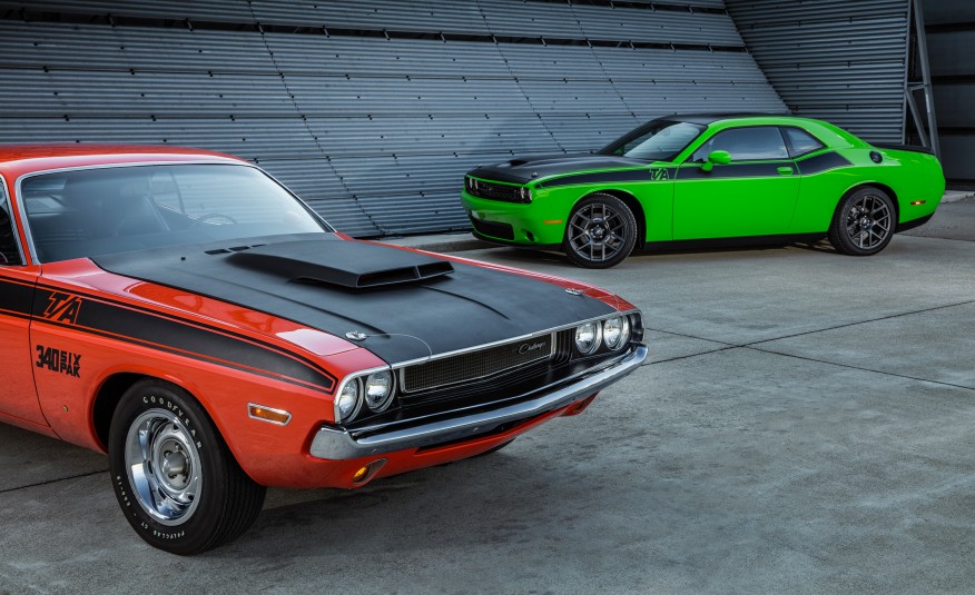 dodge challenger t/a muscle cars