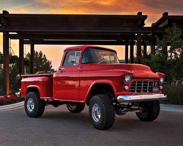 vintage chevy 4x4 pickup truck