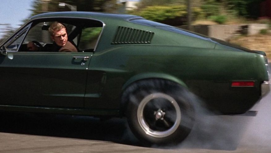 steve mqueen in bullitt mustang