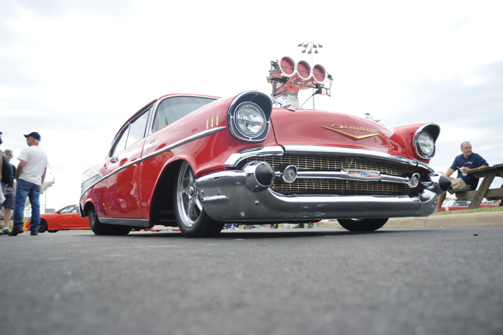 1957 chevy bel air pro mod at super summit 2017