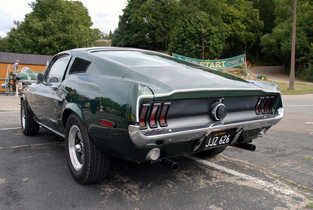 bullitt mustang rear