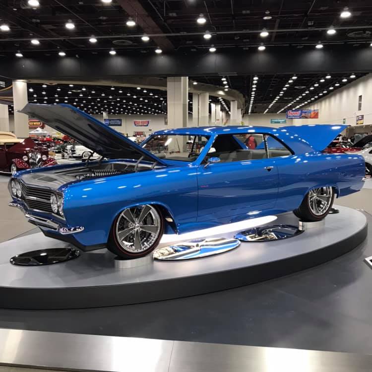 custom chevy chevelle show car