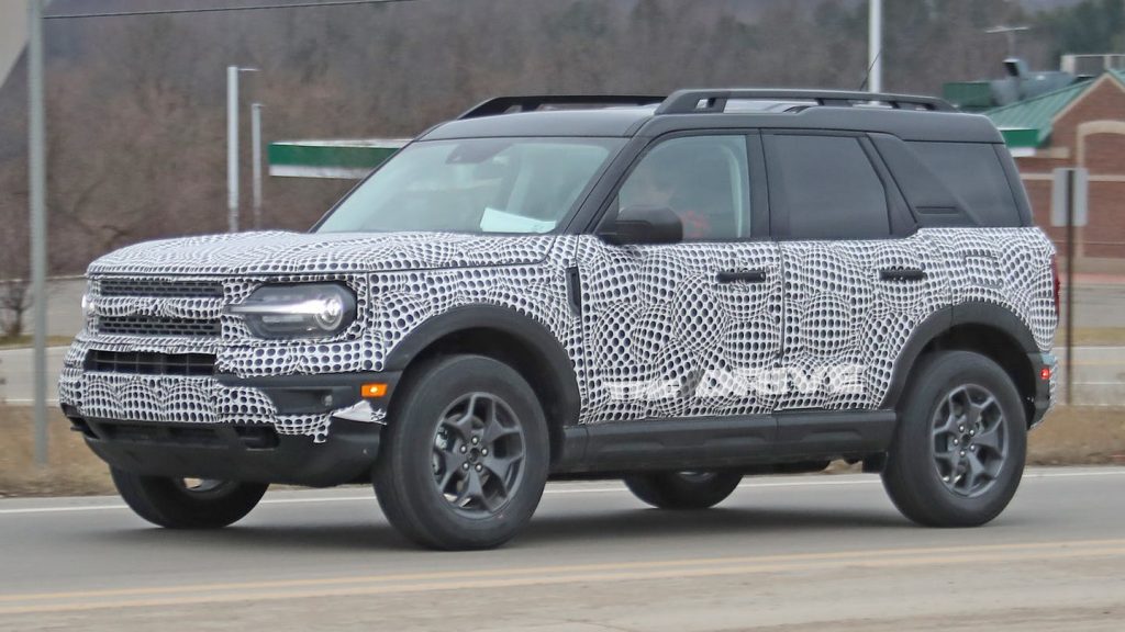 Bronco Sport spy shot