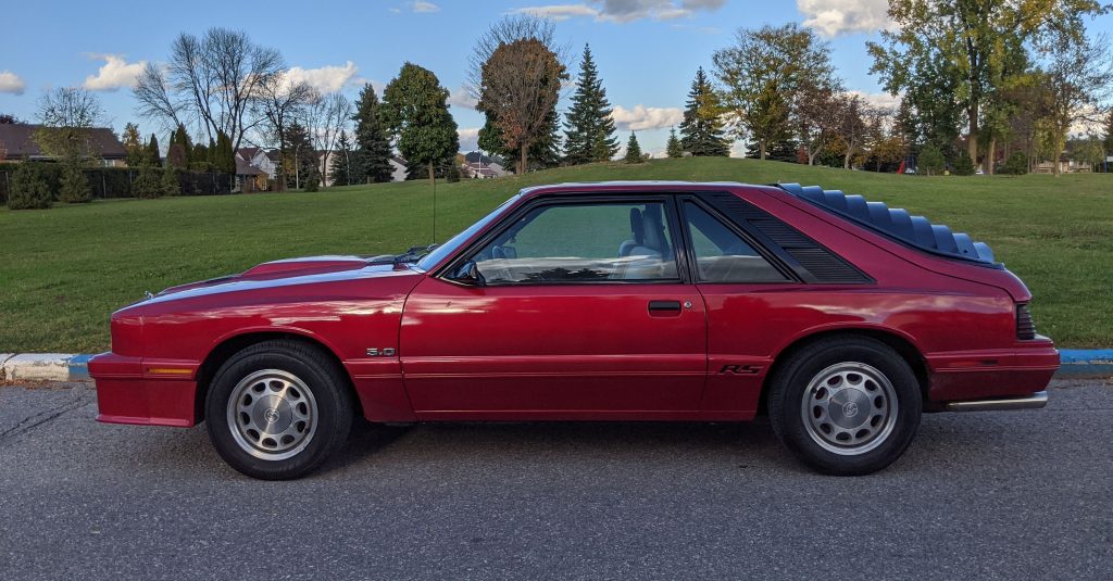 1985 mercury capri side profile