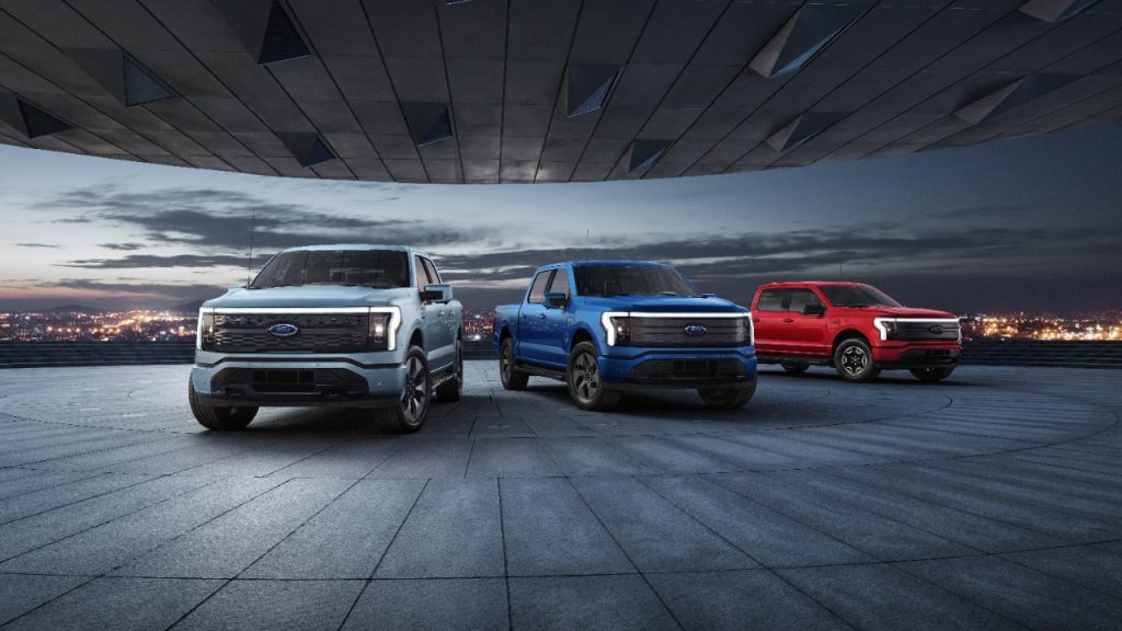 2022 Ford F-150 Lightning model lineup