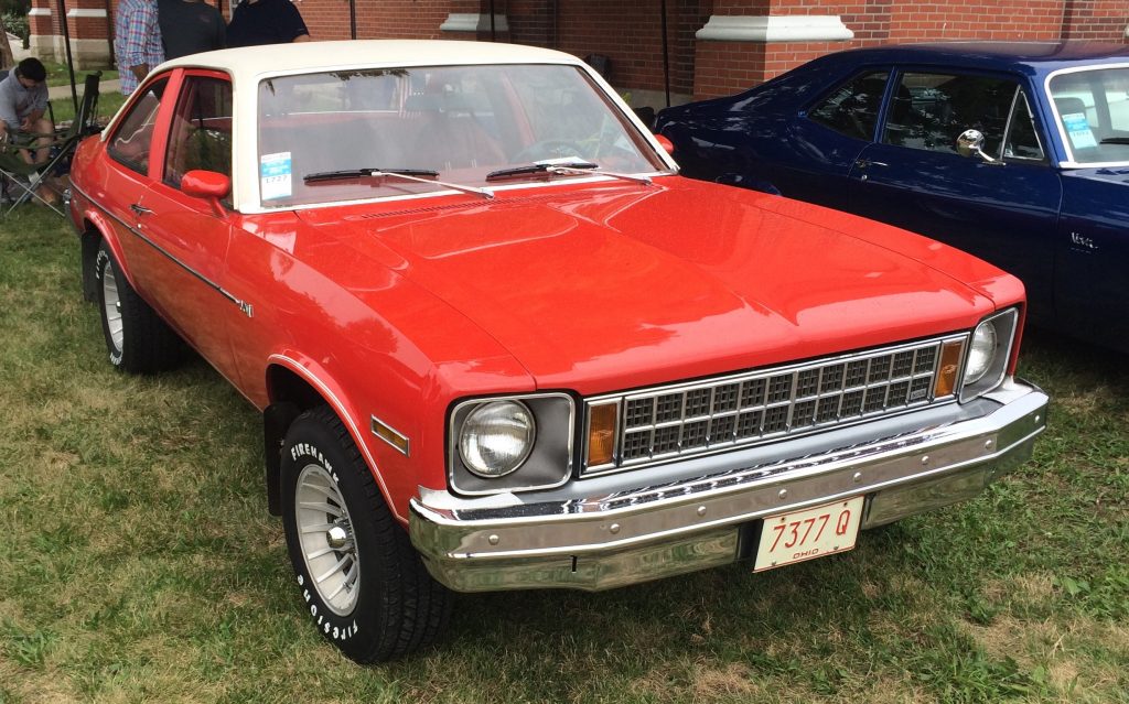 red chevy nova 1970s
