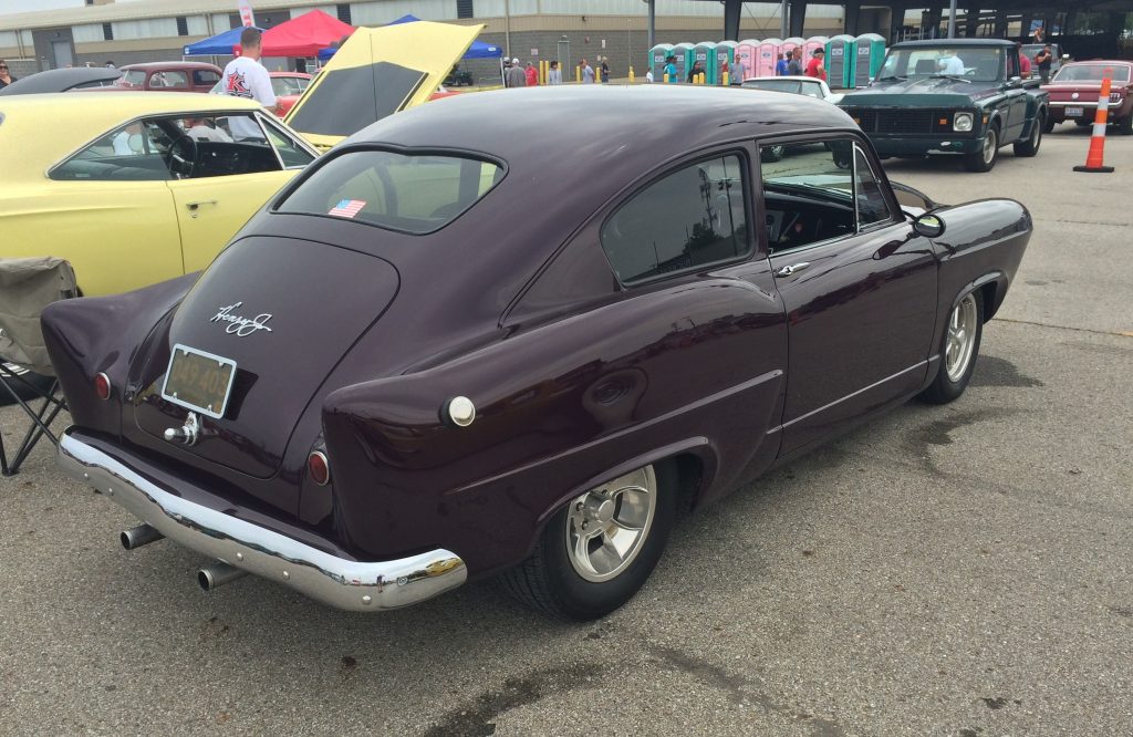 vintage purple kaiser henry j hot rod