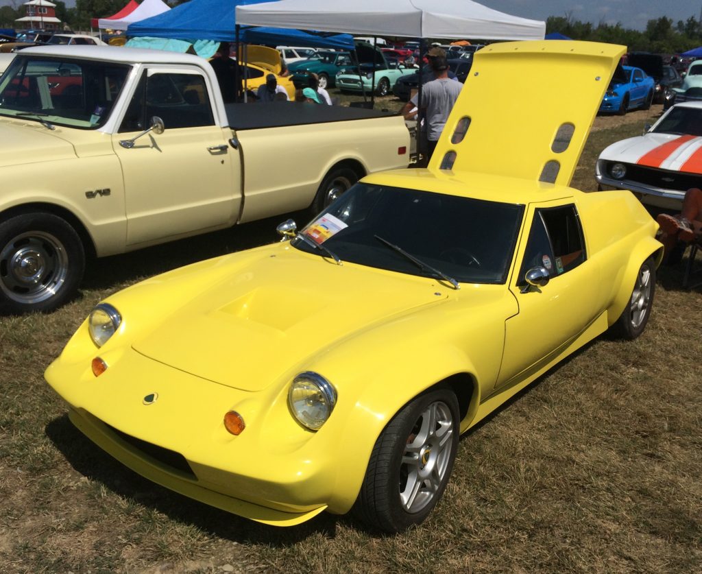 lotus europa with a corvette ls v8 engine swap