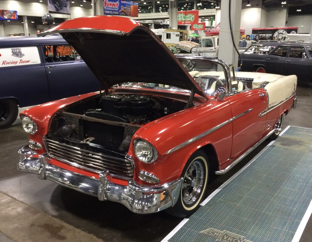 1955 chevy bel air convertible