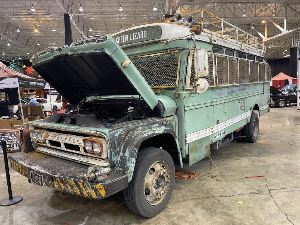 vintage chevy police bus paddy wagon