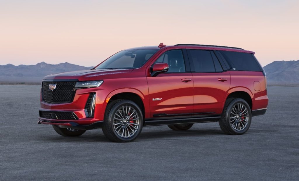 2023 cadillac escalade v series press photo