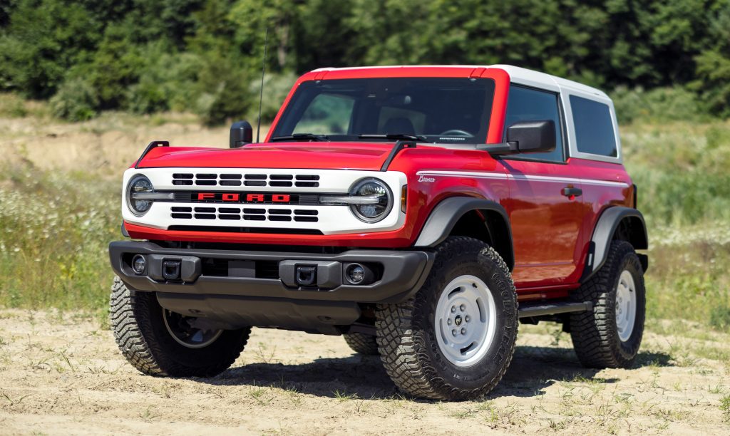 2023 Bronco Heritage Edition Race Red